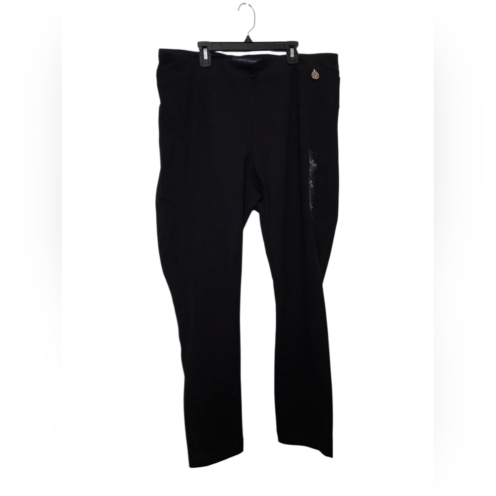 Tommy Hilfiger Suit Separates Pull On Pants Sz Xl Stretch Legging Mid Rise